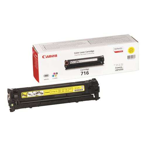 CARTUCHO ORIGINAL Canon 716 Amarillo Cartucho de Toner Original - 1977B002