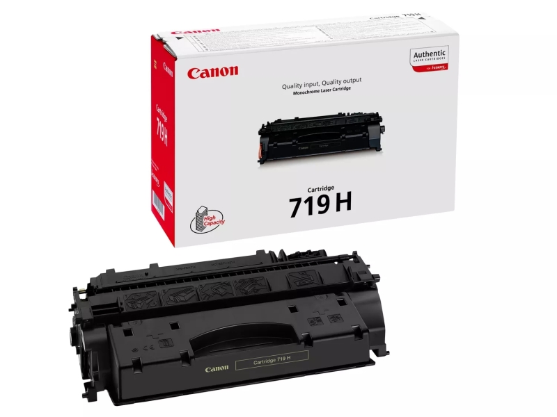 CARTUCHO ORIGINAL Canon 719H Negro Cartucho de Toner Original - 3480B012/3480B002