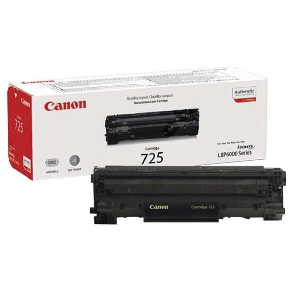 CARTUCHO ORIGINAL Canon 725 Negro Cartucho de Toner Original - 3484B002