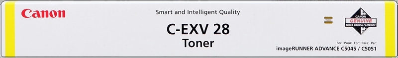 CARTUCHO ORIGINAL Canon CEXV28 Amarillo Cartucho de Toner Original - 2801B002