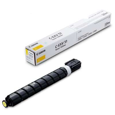 CARTUCHO ORIGINAL Canon CEXV51 Amarillo Cartucho de Toner Original - 0484C002
