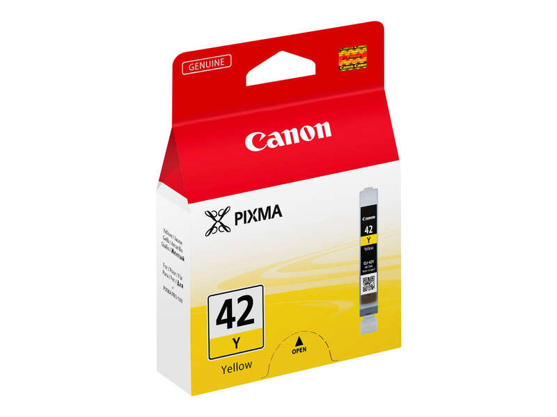CARTUCHO ORIGINAL Canon CLI42 Amarillo Cartucho de Tinta Original - 6387B001