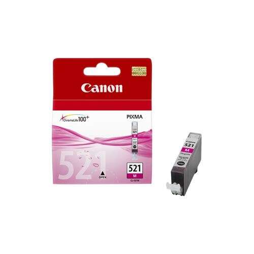 CARTUCHO ORIGINAL Canon CLI521 Magenta Cartucho de Tinta Original - 2935B001