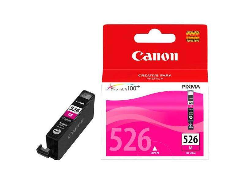 CARTUCHO ORIGINAL Canon CLI526 Magenta Cartucho de Tinta Original - 4542B001