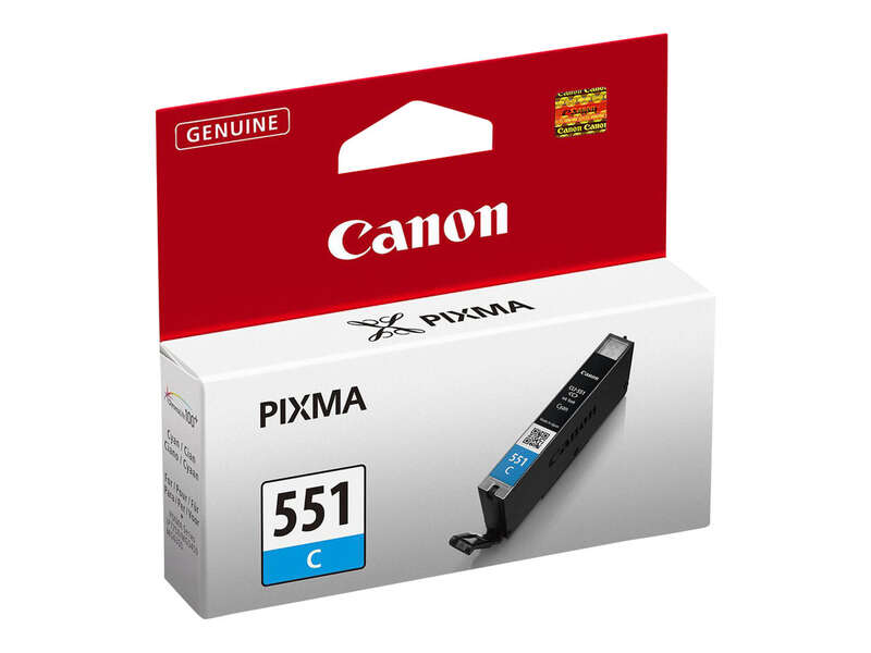 CARTUCHO ORIGINAL Canon CLI551 Cyan Cartucho de Tinta Original - 6509B001
