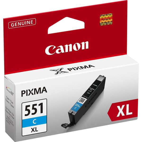 CARTUCHO ORIGINAL Canon CLI551XL Cyan Cartucho de Tinta Original - 6444B001