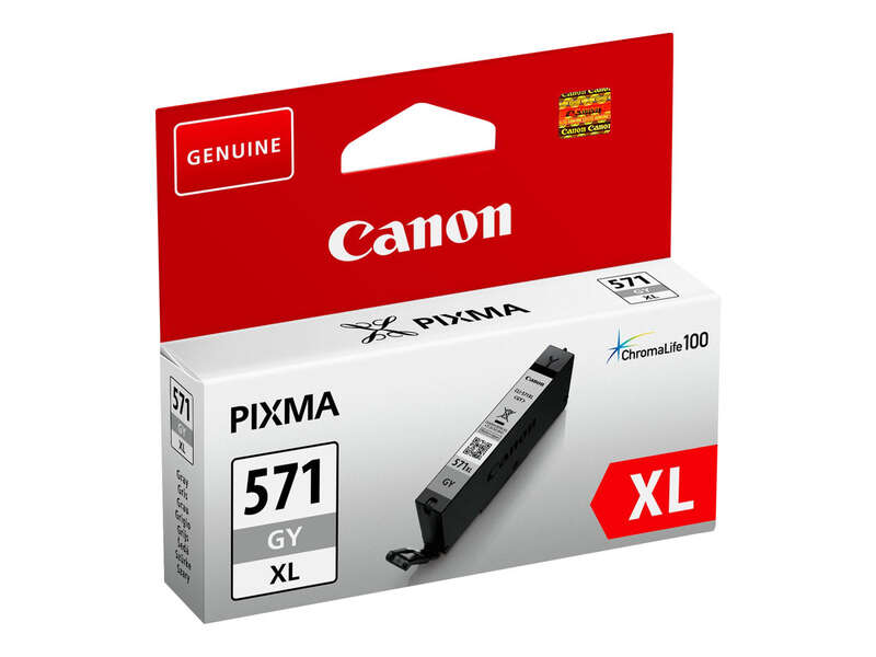 CARTUCHO ORIGINAL Canon CLI571XL Gris Cartucho de Tinta Original - 0335C001