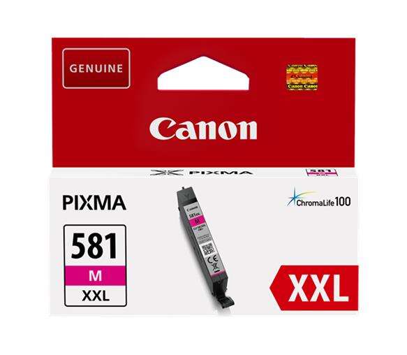 CARTUCHO ORIGINAL Canon CLI581XXL Magenta Cartucho de Tinta Original - 1996C001