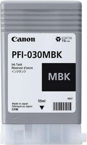 CARTUCHO ORIGINAL Canon PFI030 Negro Mate Cartucho de Tinta Original - 3488C001