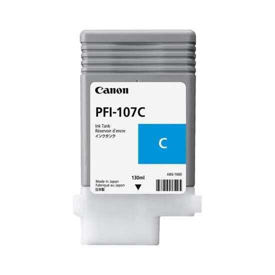 CARTUCHO ORIGINAL Canon PFI107 Cyan Cartucho de Tinta Original - PFI107C/6706B001