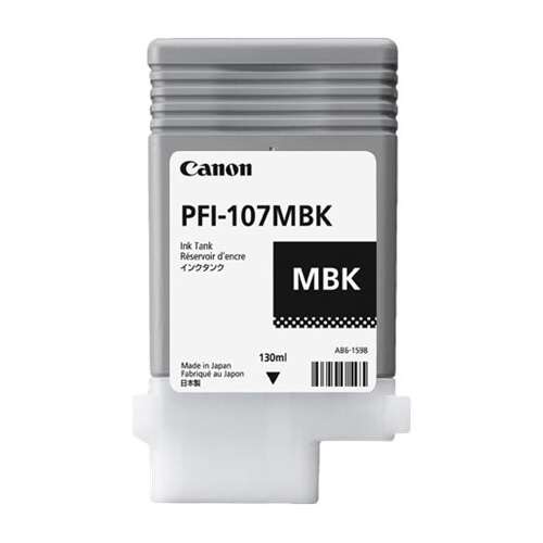 CARTUCHO ORIGINAL Canon PFI107 Negro Mate Cartucho de Tinta Original - PFI107MBK/6704B001