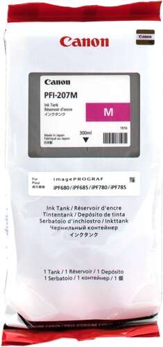 CARTUCHO ORIGINAL Canon PFI207 Magenta Cartucho de Tinta Original - PFI207M/8791B001