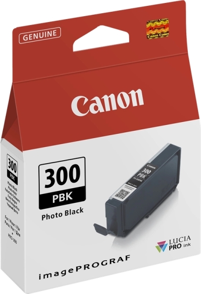 CARTUCHO ORIGINAL Canon PFI300 Negro Photo Cartucho de Tinta Original - 4193C001/PFI300PBK