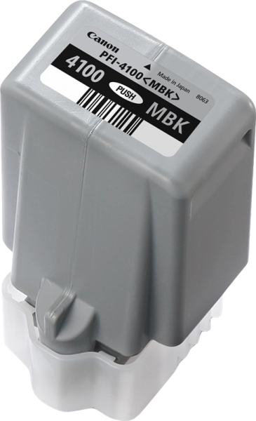 CARTUCHO ORIGINAL Canon PFI4100 Negro Mate Cartucho de Tinta Original - PFI4100MBK/6776C001