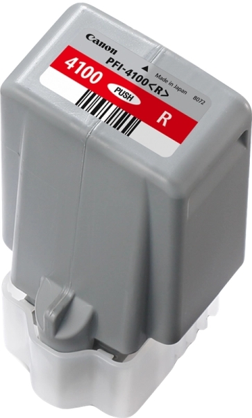CARTUCHO ORIGINAL Canon PFI4100 Rojo Cartucho de Tinta Original - PFI4100R/6785C001