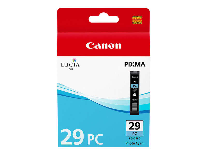 CARTUCHO ORIGINAL Canon PGI29 Cyan Photo Cartucho de Tinta Original - 4876B001