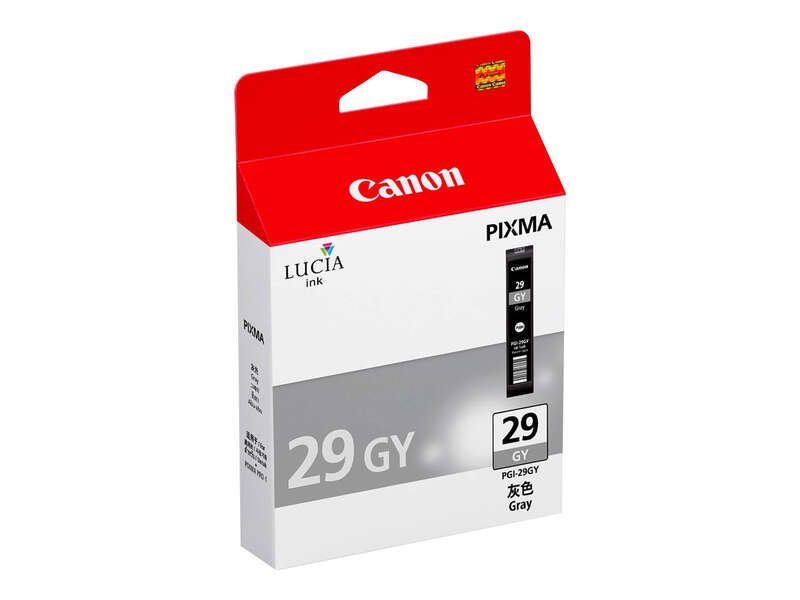 CARTUCHO ORIGINAL Canon PGI29 Gris Cartucho de Tinta Original - 4871B001