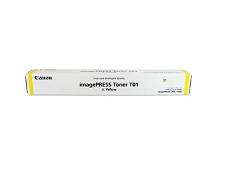 CARTUCHO ORIGINAL Canon T01 Amarillo Cartucho de Toner Original - 8069B001