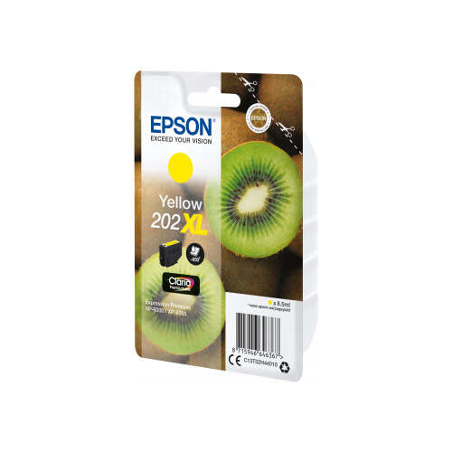 CARTUCHO ORIGINAL Epson 202XL Amarillo Cartucho de Tinta Original - C13T02H44010