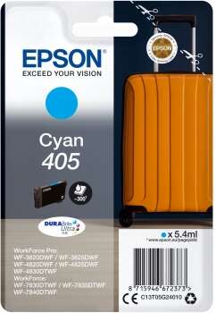 CARTUCHO ORIGINAL Epson 405 Cyan Cartucho de Tinta Original - C13T05G24010