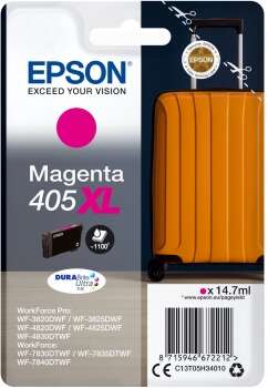 CARTUCHO ORIGINAL Epson 405XL Magenta Cartucho de Tinta Original - C13T05H34010