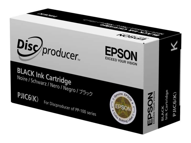 CARTUCHO ORIGINAL Epson PJIC6/PJIC7 Negro Cartucho de Tinta Original - C13S020693/C13S020452
