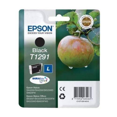 CARTUCHO ORIGINAL Epson T1291 Negro Cartucho de Tinta Original - C13T12914012