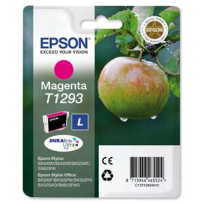 CARTUCHO ORIGINAL Epson T1293 Magenta Cartucho de Tinta Original - C13T12934012