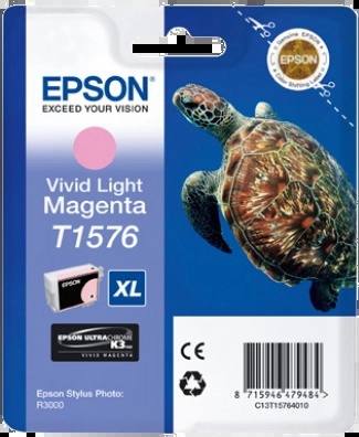 CARTUCHO ORIGINAL Epson T1576 Magenta Light Cartucho de Tinta Original - C13T15764010