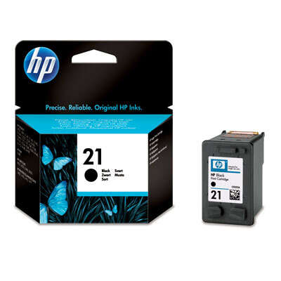 CARTUCHO ORIGINAL HP 21 Negro Cartucho de Tinta Original - C9351AE