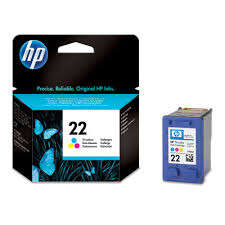 CARTUCHO ORIGINAL HP 22 Color Cartucho de Tinta Original - C9352AE