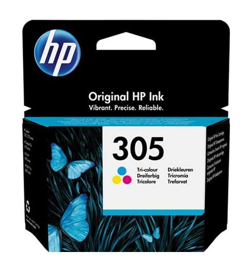 CARTUCHO ORIGINAL HP 305 Color Cartucho de Tinta Original - 3YM60AE