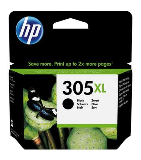 CARTUCHO ORIGINAL HP 305XL Negro Cartucho de Tinta Original - 3YM62AE