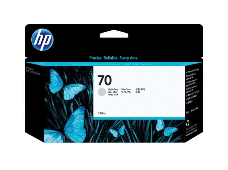 CARTUCHO ORIGINAL HP 70 Gris Claro Cartucho de Tinta Original - C9451A