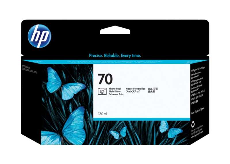 CARTUCHO ORIGINAL HP 70 Negro Photo Cartucho de Tinta Original - C9449A