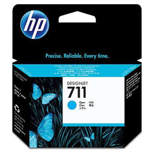 CARTUCHO ORIGINAL HP 711 Cyan Cartucho de Tinta Original - CZ130A