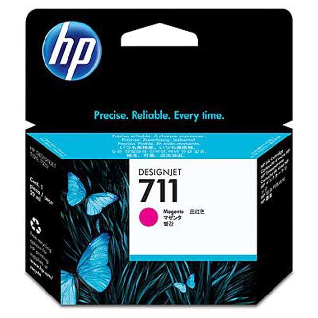 CARTUCHO ORIGINAL HP 711 Magenta Cartucho de Tinta Original - CZ131A