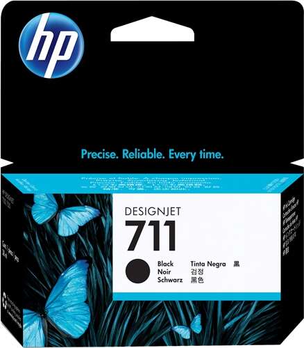CARTUCHO ORIGINAL HP 711 Negro Cartucho de Tinta Original - CZ129A