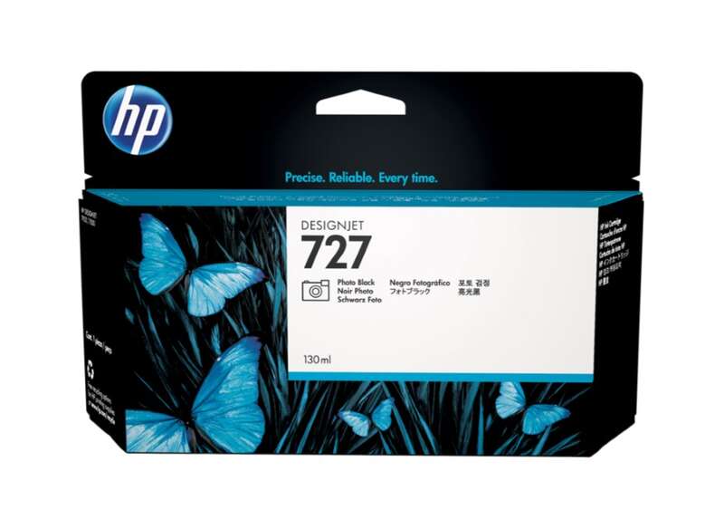 CARTUCHO ORIGINAL HP 727 Negro Photo Cartucho de Tinta Original - B3P23A