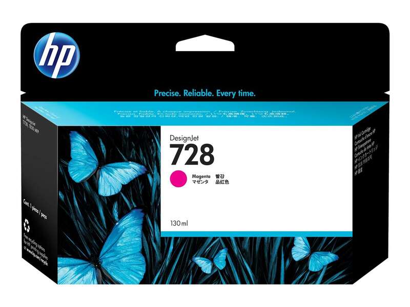 CARTUCHO ORIGINAL HP 728 Magenta Cartucho de Tinta Original - F9J66A