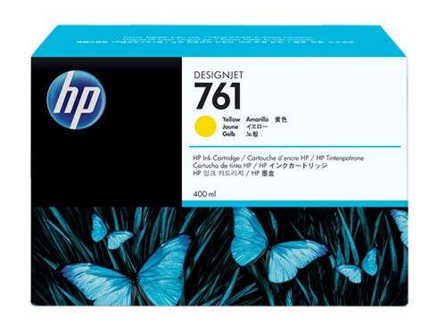 CARTUCHO ORIGINAL HP 761 Amarillo Cartucho de Tinta Original - CM992A