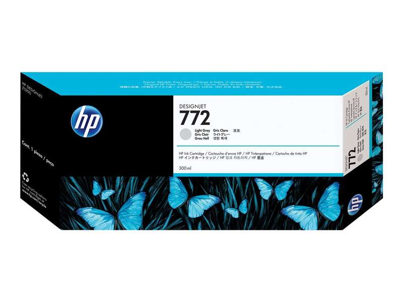 CARTUCHO ORIGINAL HP 772 Gris Light Cartucho de Tinta Original - CN634A