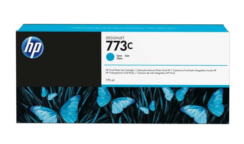 CARTUCHO ORIGINAL HP 773C Cyan Cartucho de Tinta Original - C1Q42A