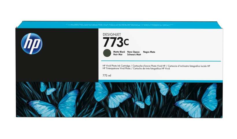 CARTUCHO ORIGINAL HP 773C Negro Mate Cartucho de Tinta Original - C1Q37A