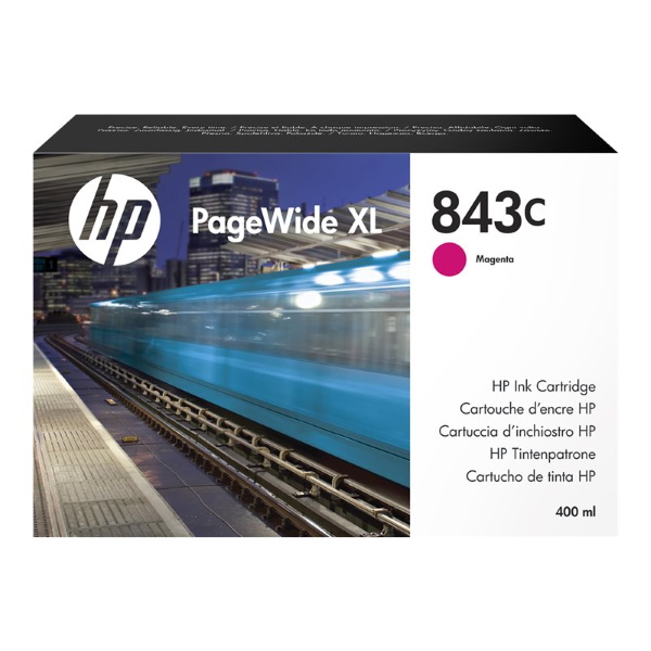 CARTUCHO ORIGINAL HP 843C XL Magenta Cartucho de Tinta Original - C1Q67A