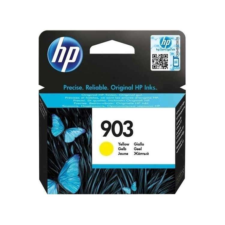 CARTUCHO ORIGINAL HP 903 Amarillo Cartucho de Tinta Original - T6L95AE