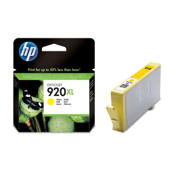 CARTUCHO ORIGINAL HP 920XL Amarillo Cartucho de Tinta Original - CD974AE