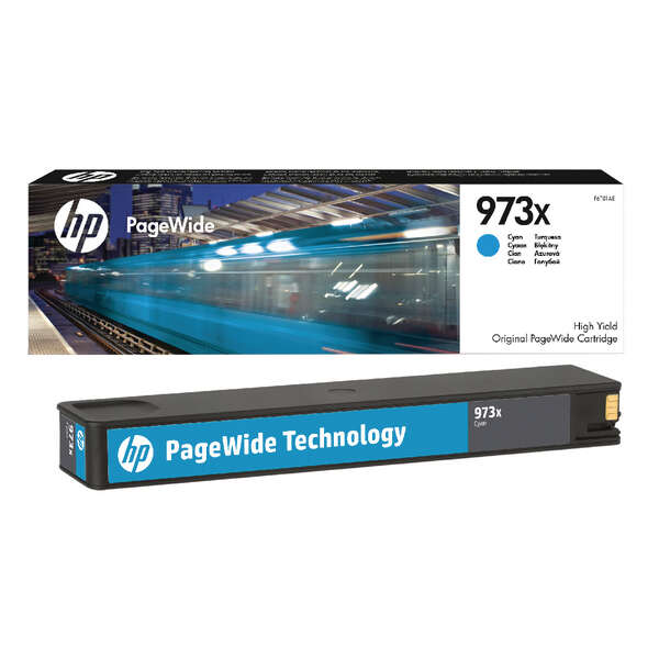CARTUCHO ORIGINAL HP 973X Cyan Cartucho de Tinta Original - F6T81AE