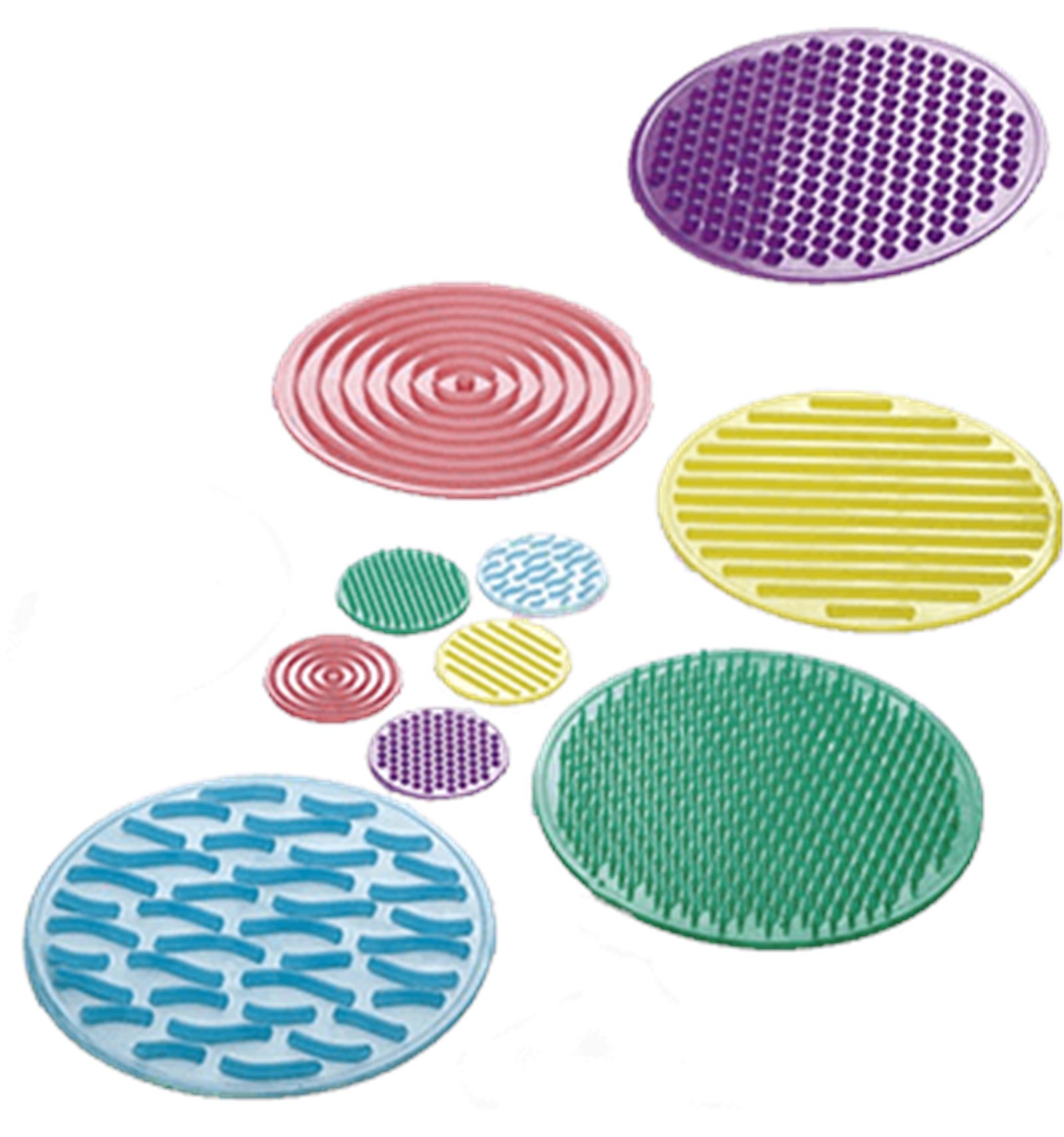 ENSACIONES PLANTARES PACK 5 DISCOS CON TESTURA GRANDES Y 5 PEQUEÑOS