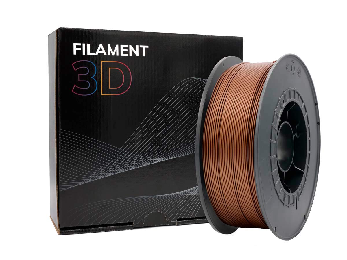 FILAMENTO 3D ***COBRE*** PLA GOLD 1.75MM DE 1 KG